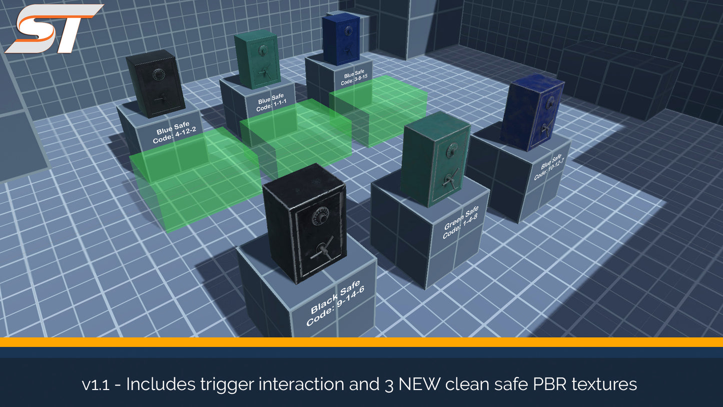 screenshot of clean and dirty models with raycast and trigger events in unity scene