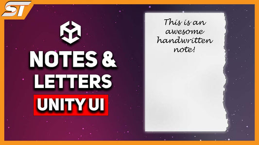 Creating Notes & Letters In Unity -- UI & Raycast Tutorial