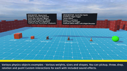 GrabMaster: Modular Grabbable Physics Toolkit