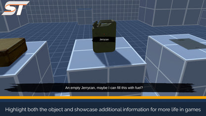 screenshot of inspection interaction with a jerrycan