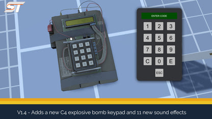 screenshot of new bomb keypad and pbr bomb