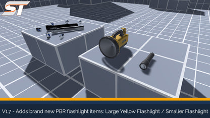 screenshot of new flashlights for V1.7