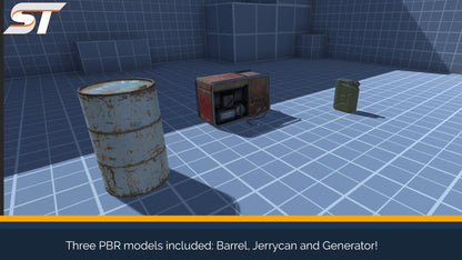 screenshot of pbr fuel items