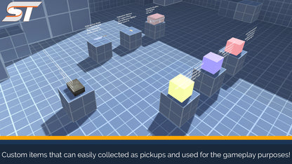 screenshot of 3d models to be examined in a unity scene
