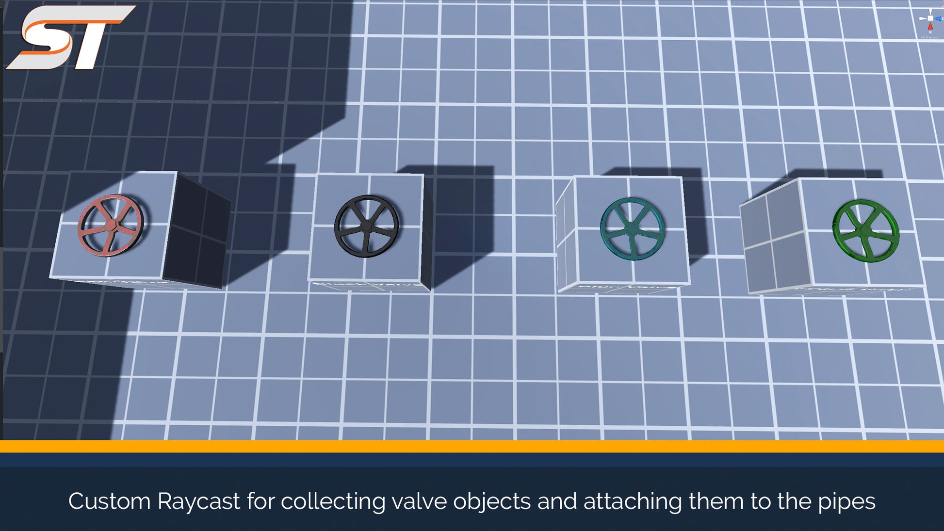 screenshot of collectable values in unity