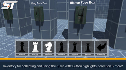screenshot of chess puzzle inventory system